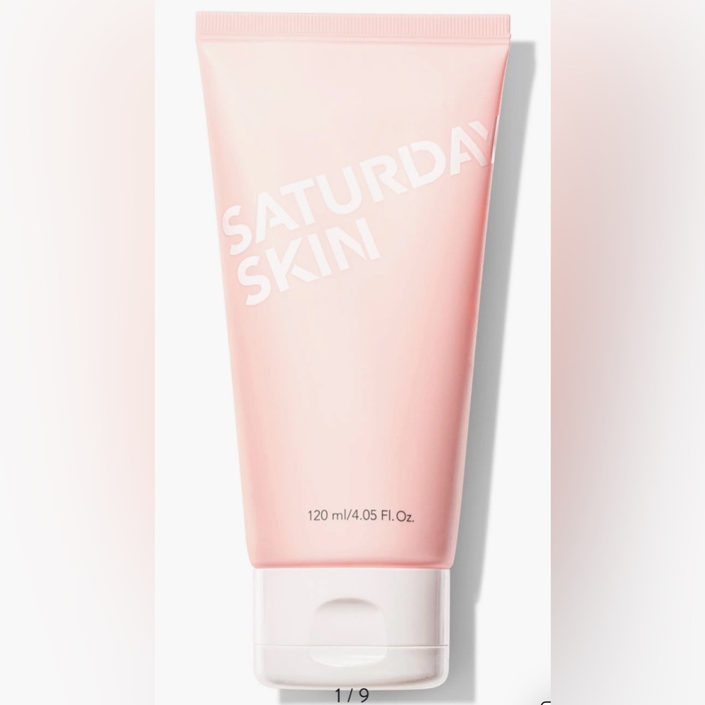 Saturday Skin - Rise & Shine Cleanser - Apple & Peach - NIB 120ml